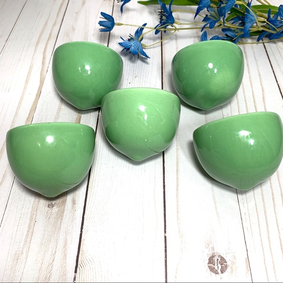 Fennco Styles Kitchen Decorative Ceramic Green Limes Set of 5 - Picture 4 of 5